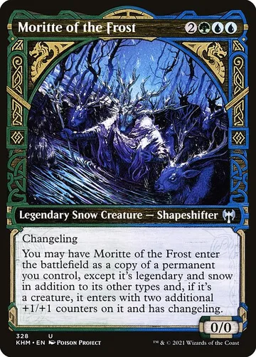 Moritte of the Frost 328, carta de Magic: The Gathering de Kaldheim