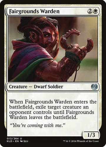 Fairgrounds Warden 13, carta de Magic: The Gathering de Kaladesh
