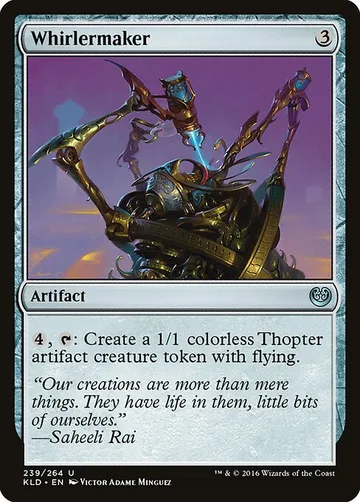 Whirlermaker 239, carta de Magic: The Gathering de Kaladesh