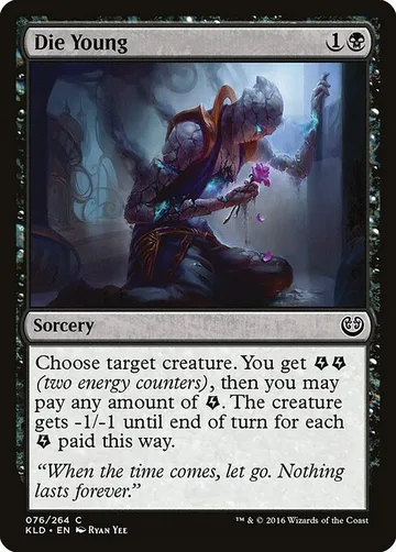 Die Young 76, carta de Magic: The Gathering de Kaladesh