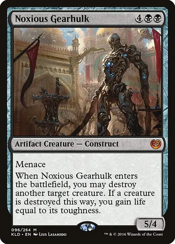 Noxious Gearhulk 96, carta de Magic: The Gathering de Kaladesh