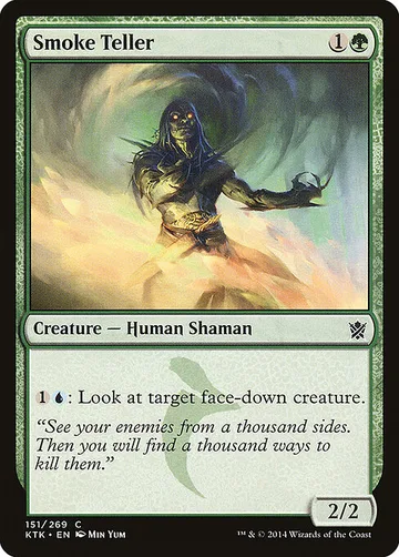 Smoke Teller 151, carta de Magic: The Gathering de Khans of Tarkir