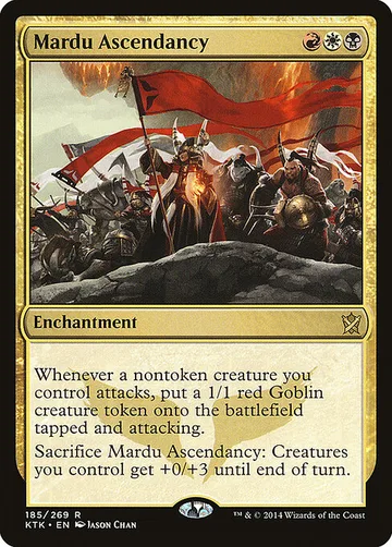 Mardu Ascendancy 185, carta de Magic: The Gathering de Khans of Tarkir