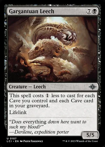 Gargantuan Leech 107