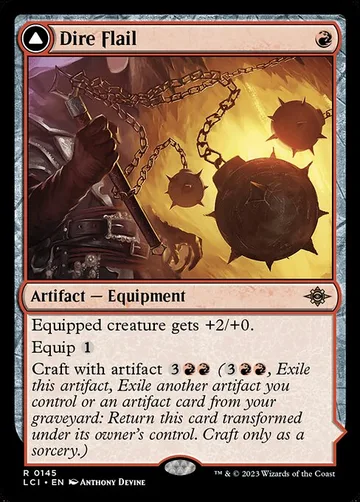 Dire Flail // Dire Blunderbuss 145