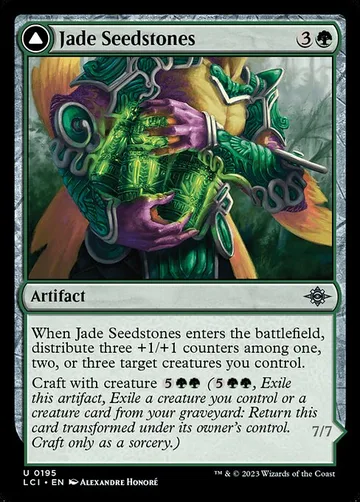 Jade Seedstones // Jadeheart Attendant 195