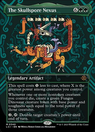 The Skullspore Nexus 340, carta de Magic: The Gathering de The Lost Caverns of Ixalan