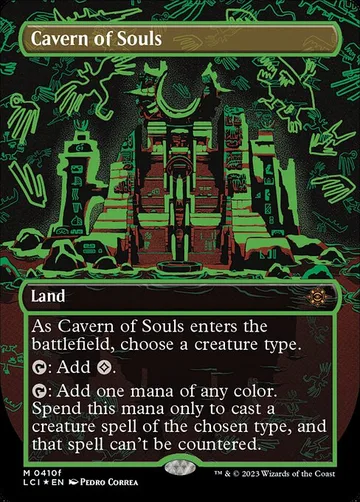 Cavern of Souls 410f, carta de Magic: The Gathering de The Lost Caverns of Ixalan