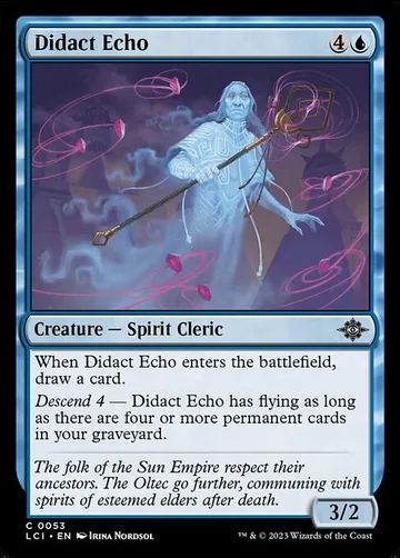 Didact Echo 53, carta de Magic: The Gathering de The Lost Caverns of Ixalan