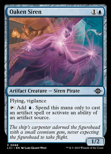 Oaken Siren 66, carta de Magic: The Gathering de The Lost Caverns of Ixalan