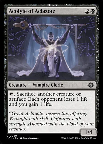 Acolyte of Aclazotz 89