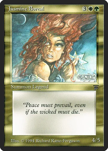 Jasmine Boreal 233, carta de Magic: The Gathering de Legends