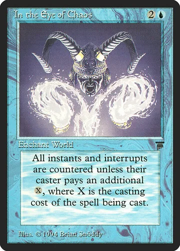 In the Eye of Chaos 61, carta de Magic: The Gathering de Legends