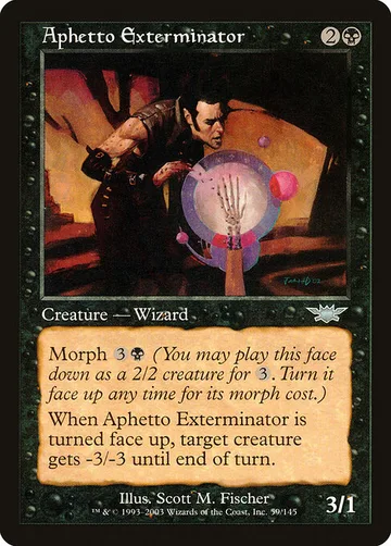Aphetto Exterminator 59, carta de Magic: The Gathering de Legions