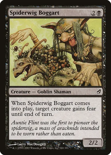 Spiderwig Boggart 141, carta de Magic: The Gathering de Lorwyn
