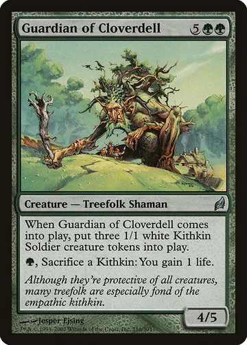 Guardian of Cloverdell 216, carta de Magic: The Gathering de Lorwyn