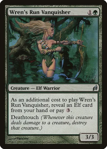 Wren's Run Vanquisher 245, carta de Magic: The Gathering de Lorwyn
