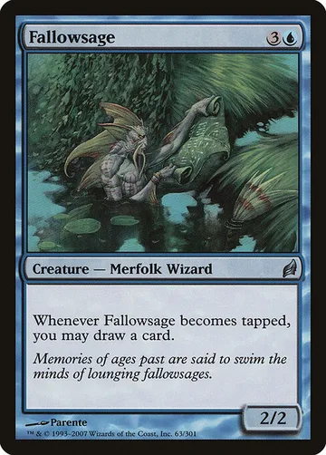 Fallowsage 63, carta de Magic: The Gathering de Lorwyn