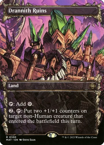 Drannith Ruins 100, carta de Magic: The Gathering de March of the Machine: The Aftermath