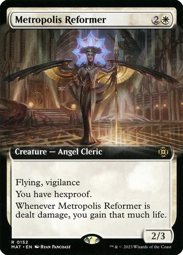 Metropolis Reformer 152, carta de Magic: The Gathering de March of the Machine: The Aftermath