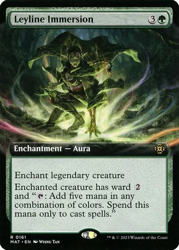 Leyline Immersion 161, carta de Magic: The Gathering de March of the Machine: The Aftermath