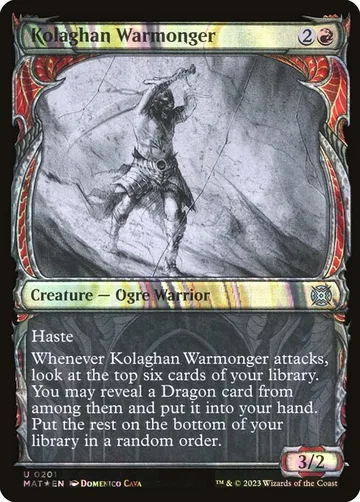 Kolaghan Warmonger 201