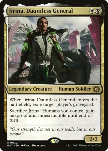 Jirina, Dauntless General 32