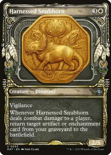 Harnessed Snubhorn 53