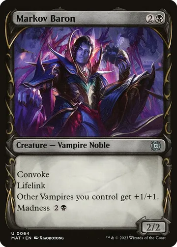 Markov Baron 64, carta de Magic: The Gathering de March of the Machine: The Aftermath