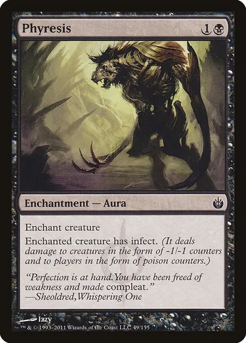 Phyresis 49, carta de Magic: The Gathering de Mirrodin Besieged