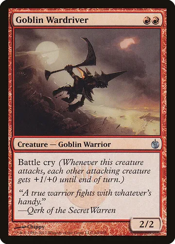 Goblin Wardriver 64, carta de Magic: The Gathering de Mirrodin Besieged
