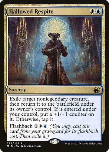 Hallowed Respite 227, carta de Magic: The Gathering de Innistrad: Midnight Hunt
