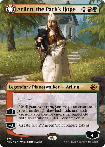 Arlinn, the Pack's Hope // Arlinn, the Moon's Fury 279