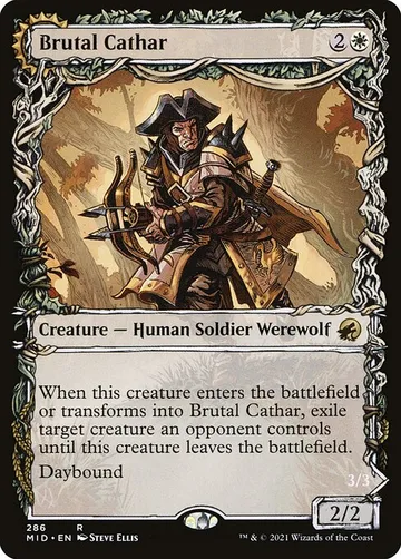 Brutal Cathar // Moonrage Brute 286