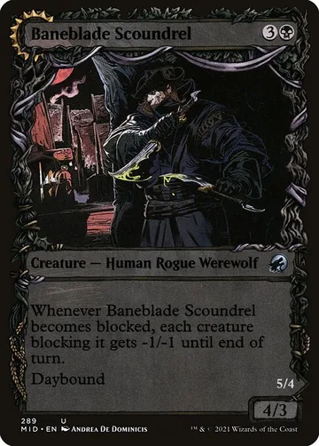 Baneblade Scoundrel // Baneclaw Marauder 289