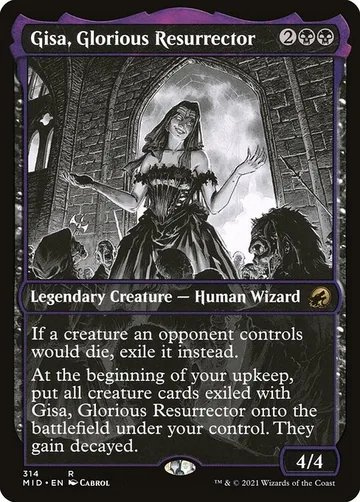 Gisa, Glorious Resurrector 314
