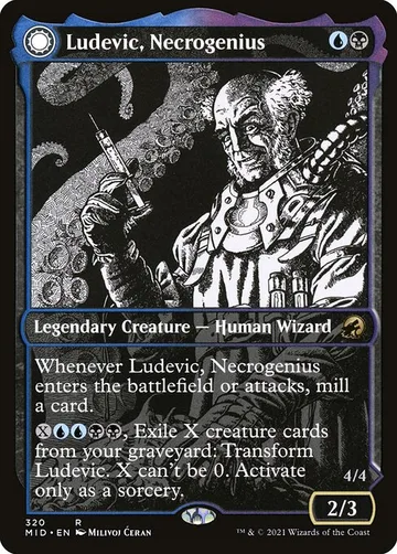 Ludevic, Necrogenius // Olag, Ludevic's Hubris 320