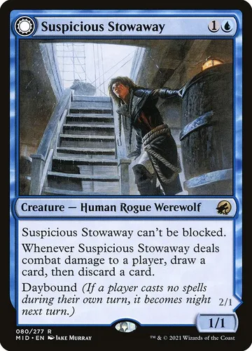 Suspicious Stowaway // Seafaring Werewolf