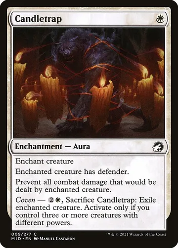 Candletrap 9, carta de Magic: The Gathering de Innistrad: Midnight Hunt