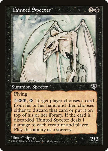 Tainted Specter 148, carta de Magic: The Gathering de Mirage