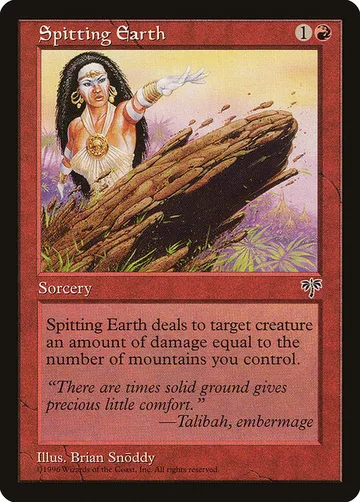 Spitting Earth 193