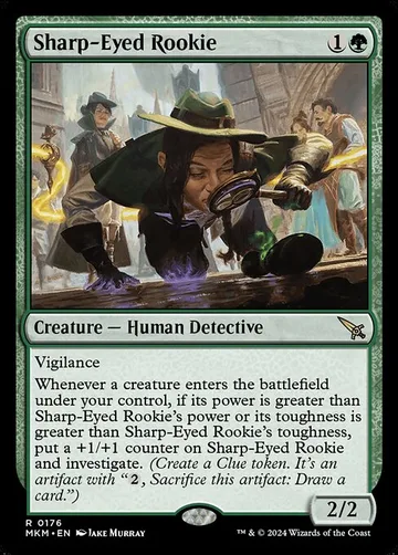 Sharp-Eyed Rookie