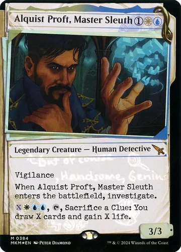 Alquist Proft, Master Sleuth 384, carta de Magic: The Gathering de Murders at Karlov Manor