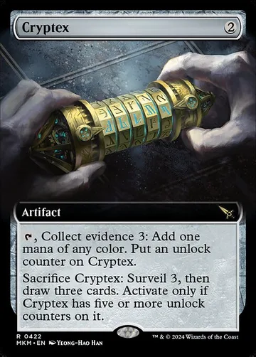 Cryptex 422, carta de Magic: The Gathering de Murders at Karlov Manor