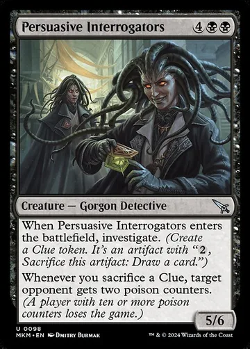 Persuasive Interrogators 98, carta de Magic: The Gathering de Murders at Karlov Manor
