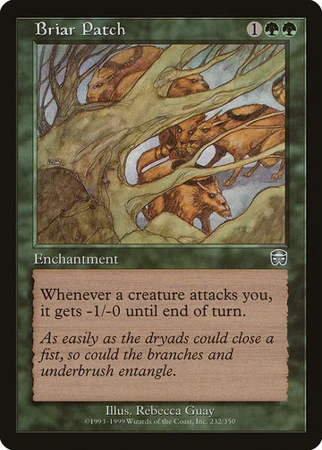 Briar Patch 232, carta de Magic: The Gathering de Mercadian Masques