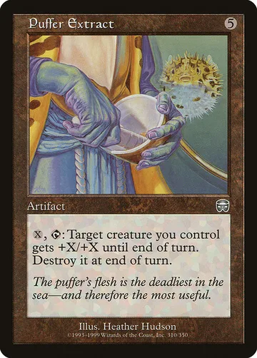 Puffer Extract 310, carta de Magic: The Gathering de Mercadian Masques