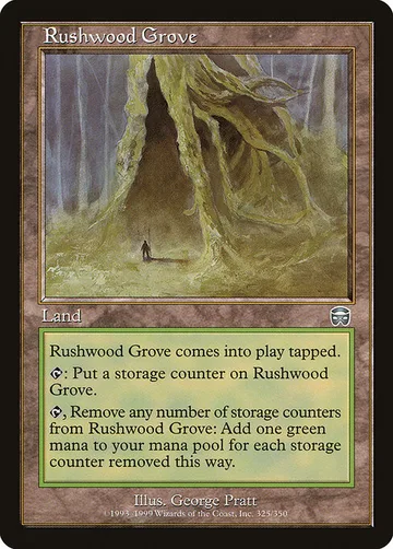 Rushwood Grove 325, carta de Magic: The Gathering de Mercadian Masques