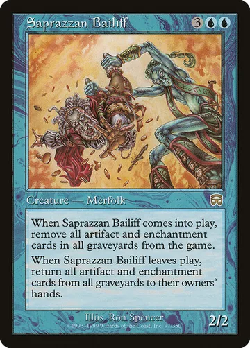 Saprazzan Bailiff 97, carta de Magic: The Gathering de Mercadian Masques