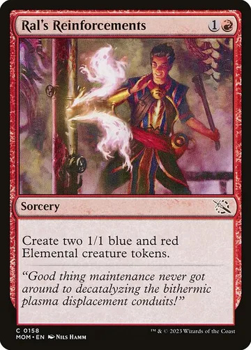 Ral's Reinforcements 158, carta de Magic: The Gathering de March of the Machine